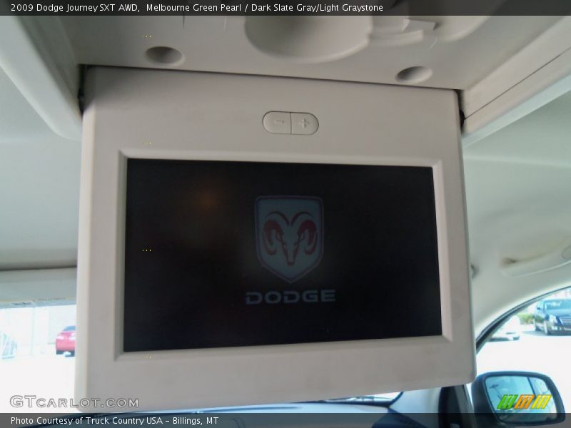 Melbourne Green Pearl / Dark Slate Gray/Light Graystone 2009 Dodge Journey SXT AWD