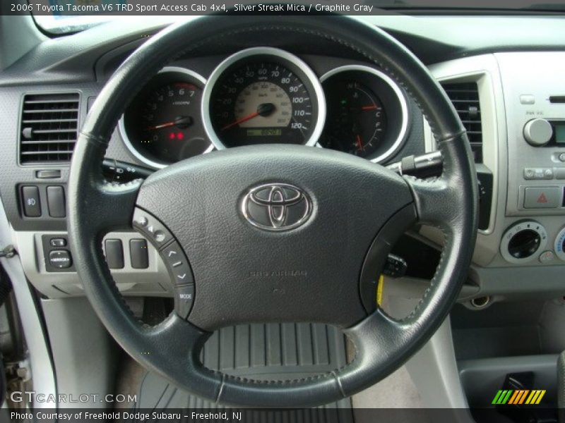 Silver Streak Mica / Graphite Gray 2006 Toyota Tacoma V6 TRD Sport Access Cab 4x4