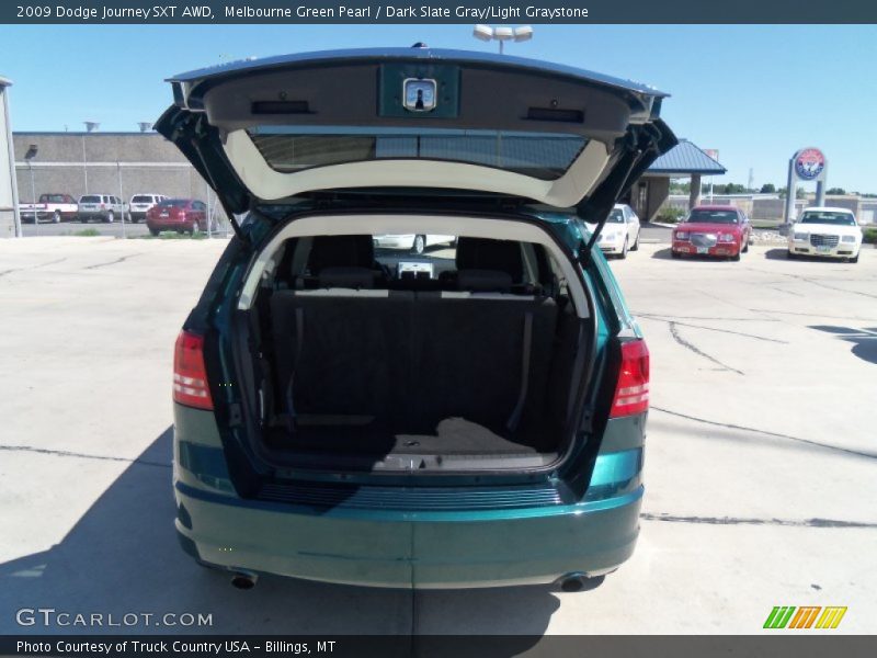 Melbourne Green Pearl / Dark Slate Gray/Light Graystone 2009 Dodge Journey SXT AWD