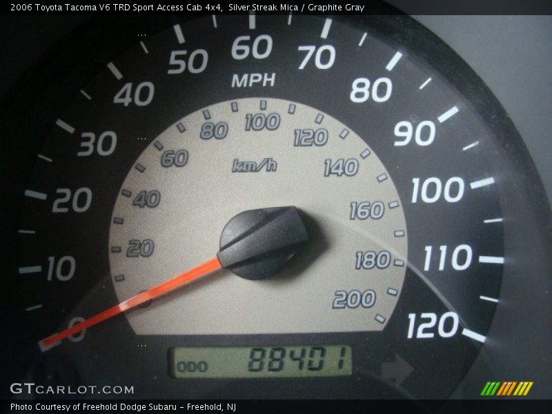 Silver Streak Mica / Graphite Gray 2006 Toyota Tacoma V6 TRD Sport Access Cab 4x4