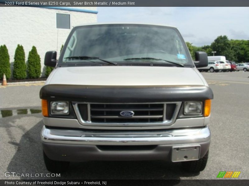 Silver Birch Metallic / Medium Flint 2003 Ford E Series Van E250 Cargo