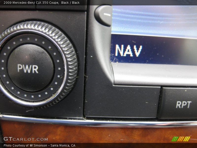 Black / Black 2009 Mercedes-Benz CLK 350 Coupe