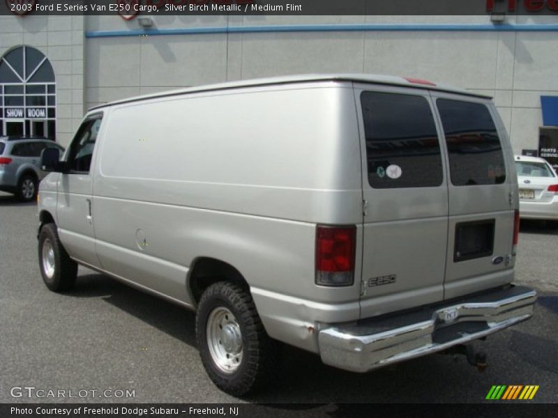 Silver Birch Metallic / Medium Flint 2003 Ford E Series Van E250 Cargo