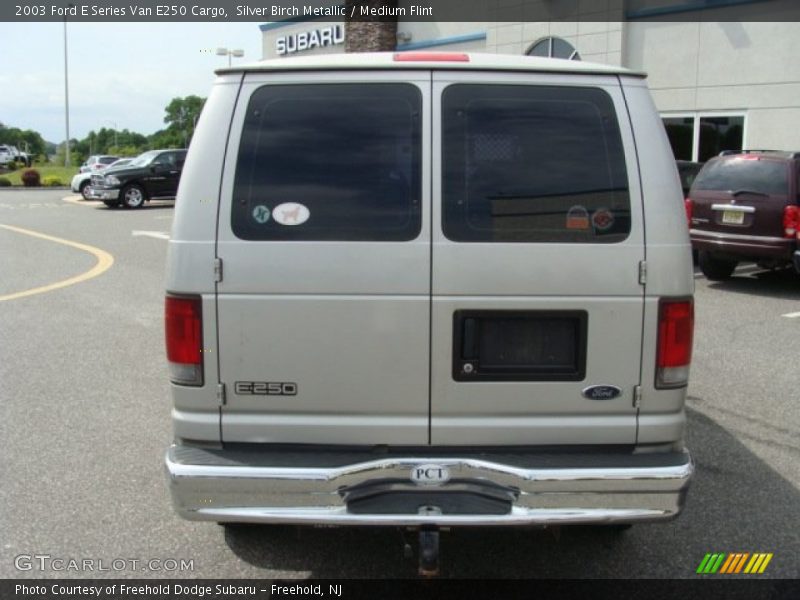 Silver Birch Metallic / Medium Flint 2003 Ford E Series Van E250 Cargo