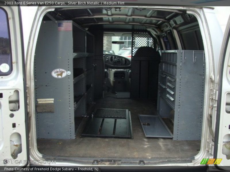 Silver Birch Metallic / Medium Flint 2003 Ford E Series Van E250 Cargo