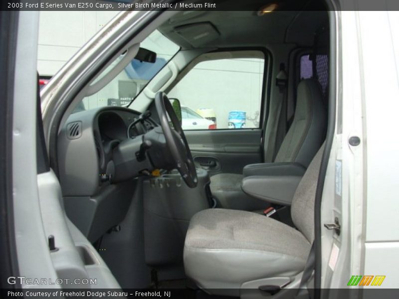 Silver Birch Metallic / Medium Flint 2003 Ford E Series Van E250 Cargo