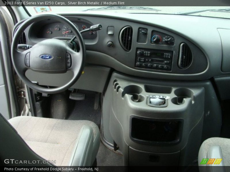 Silver Birch Metallic / Medium Flint 2003 Ford E Series Van E250 Cargo