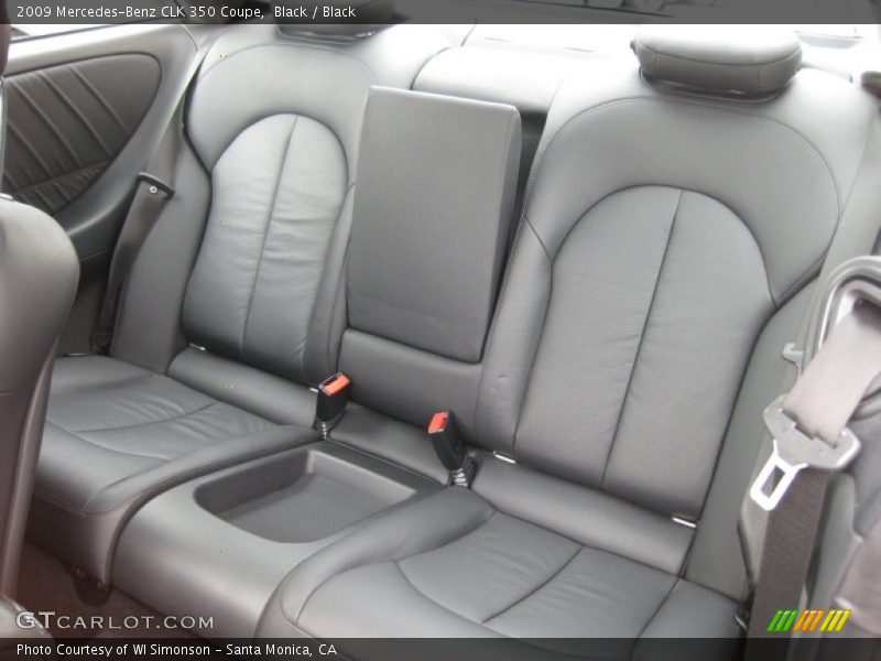 Black / Black 2009 Mercedes-Benz CLK 350 Coupe