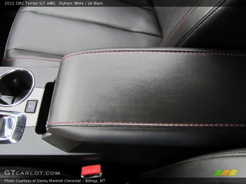 Olympic White / Jet Black 2012 GMC Terrain SLT AWD