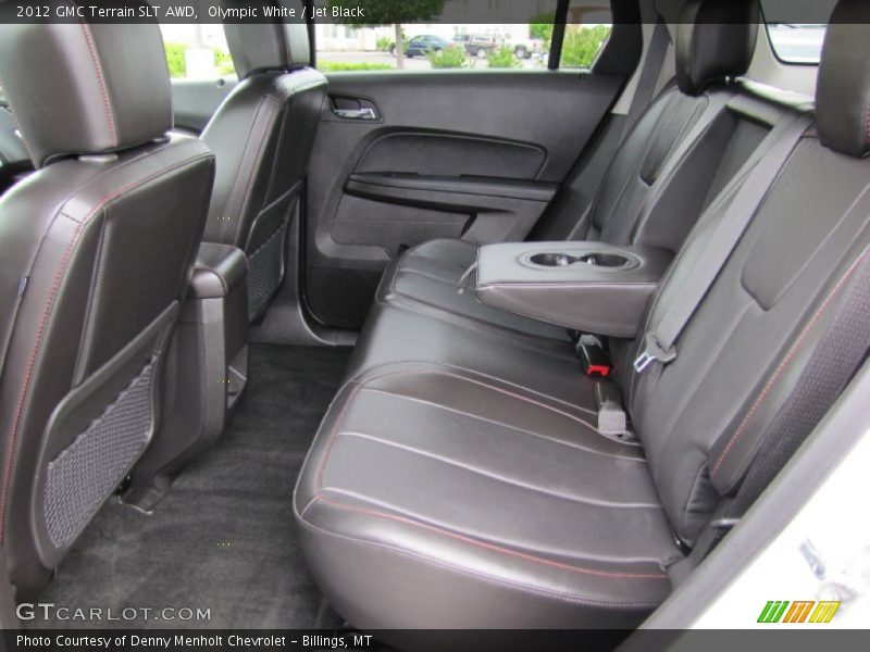 Olympic White / Jet Black 2012 GMC Terrain SLT AWD