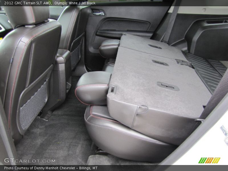 Olympic White / Jet Black 2012 GMC Terrain SLT AWD