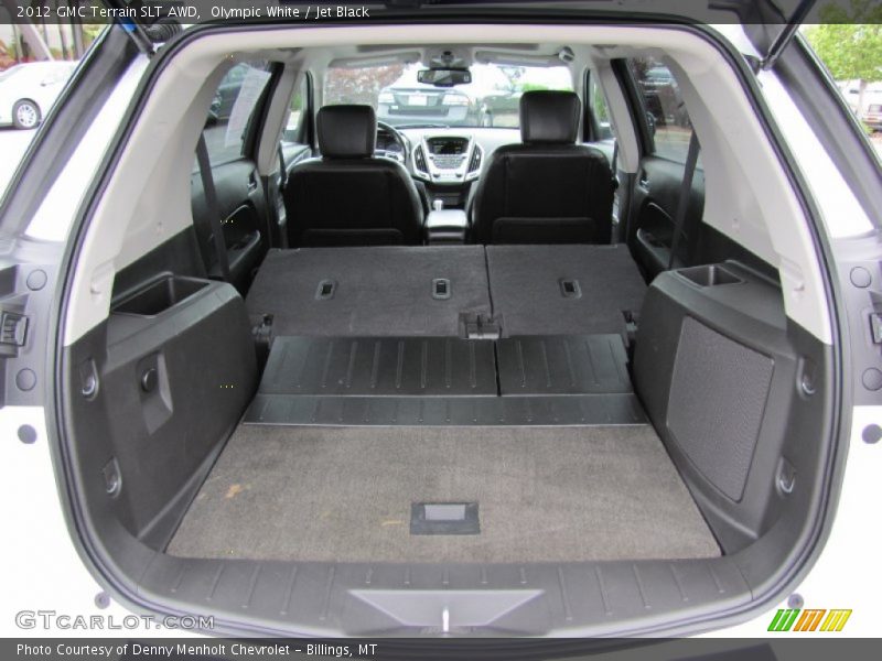 Olympic White / Jet Black 2012 GMC Terrain SLT AWD
