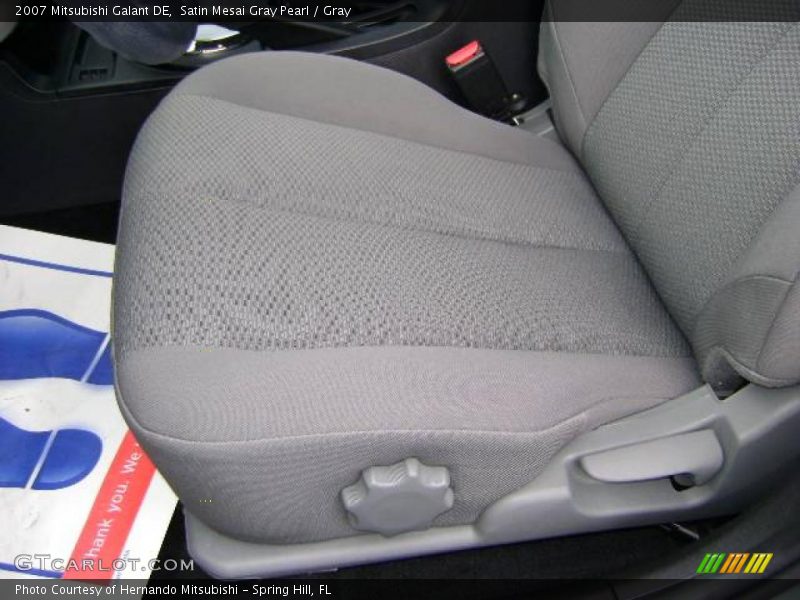 Satin Mesai Gray Pearl / Gray 2007 Mitsubishi Galant DE