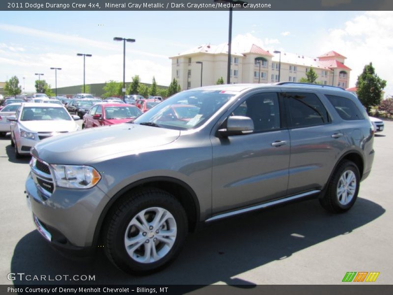 Mineral Gray Metallic / Dark Graystone/Medium Graystone 2011 Dodge Durango Crew 4x4