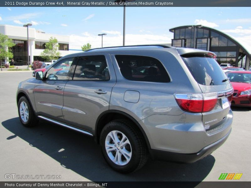 Mineral Gray Metallic / Dark Graystone/Medium Graystone 2011 Dodge Durango Crew 4x4