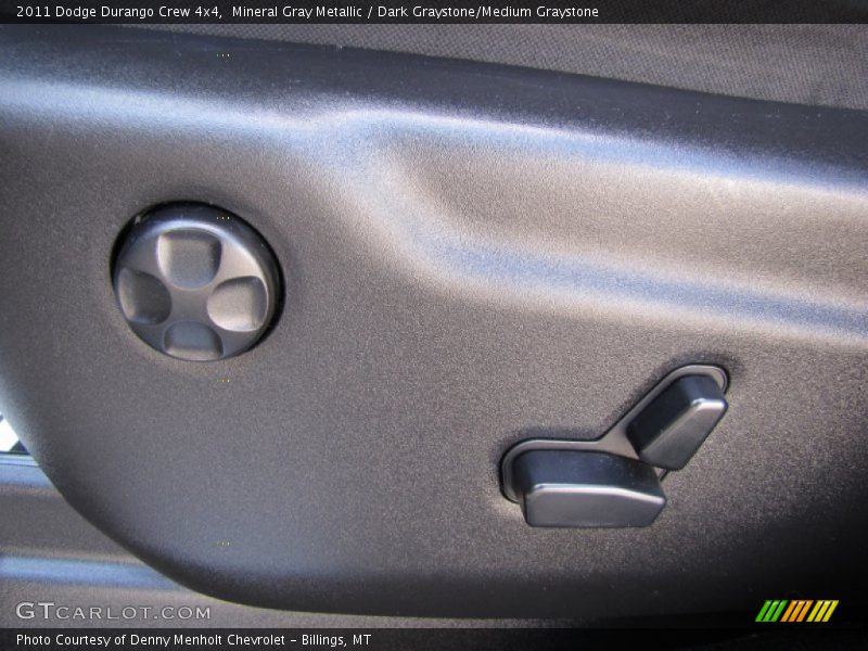 Mineral Gray Metallic / Dark Graystone/Medium Graystone 2011 Dodge Durango Crew 4x4