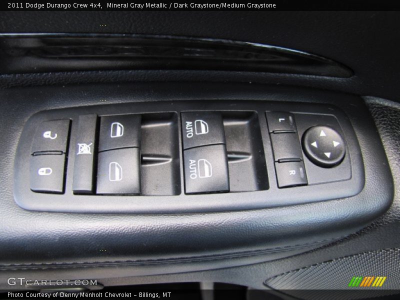 Mineral Gray Metallic / Dark Graystone/Medium Graystone 2011 Dodge Durango Crew 4x4