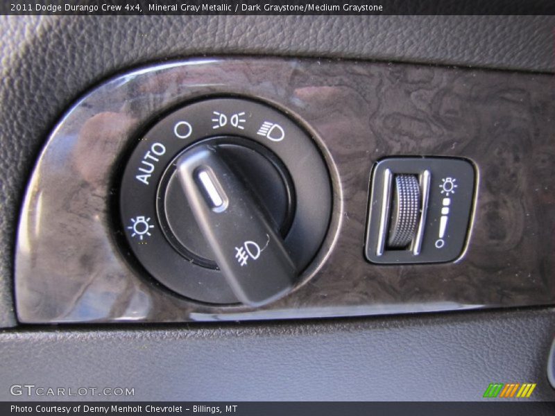 Mineral Gray Metallic / Dark Graystone/Medium Graystone 2011 Dodge Durango Crew 4x4