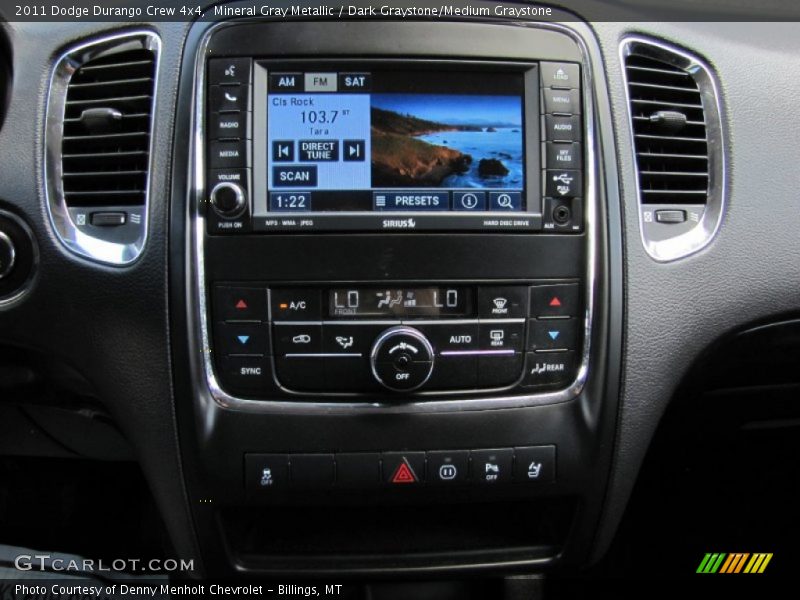 Mineral Gray Metallic / Dark Graystone/Medium Graystone 2011 Dodge Durango Crew 4x4
