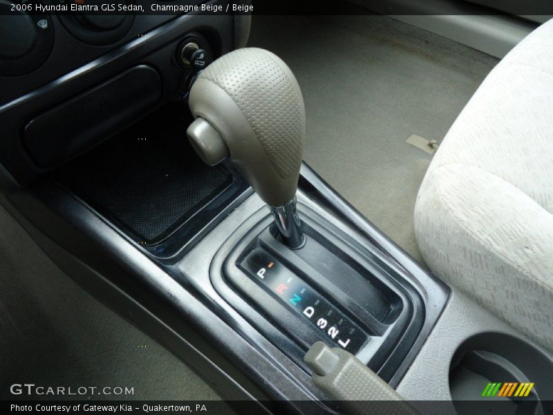 Champagne Beige / Beige 2006 Hyundai Elantra GLS Sedan