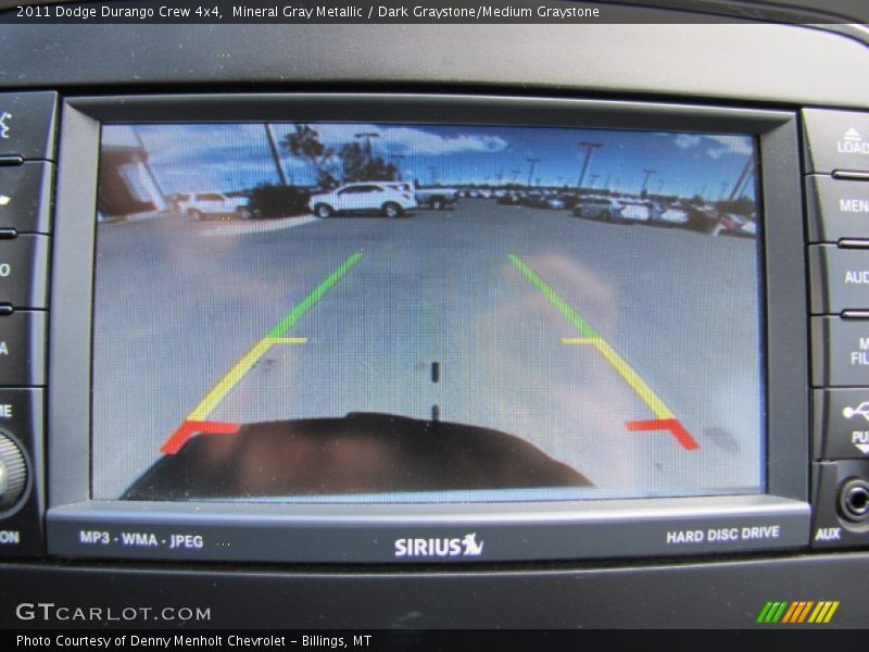 Mineral Gray Metallic / Dark Graystone/Medium Graystone 2011 Dodge Durango Crew 4x4