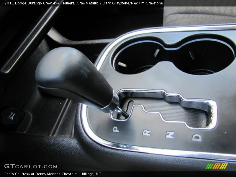 Mineral Gray Metallic / Dark Graystone/Medium Graystone 2011 Dodge Durango Crew 4x4