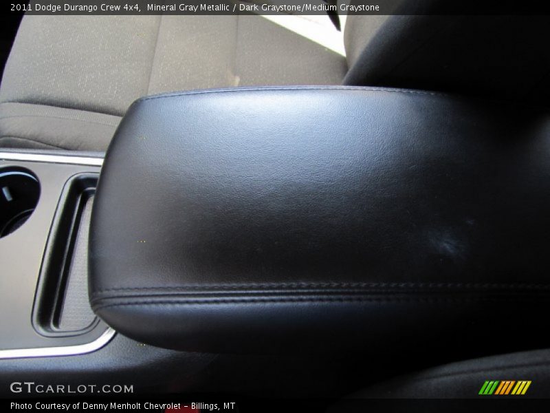Mineral Gray Metallic / Dark Graystone/Medium Graystone 2011 Dodge Durango Crew 4x4