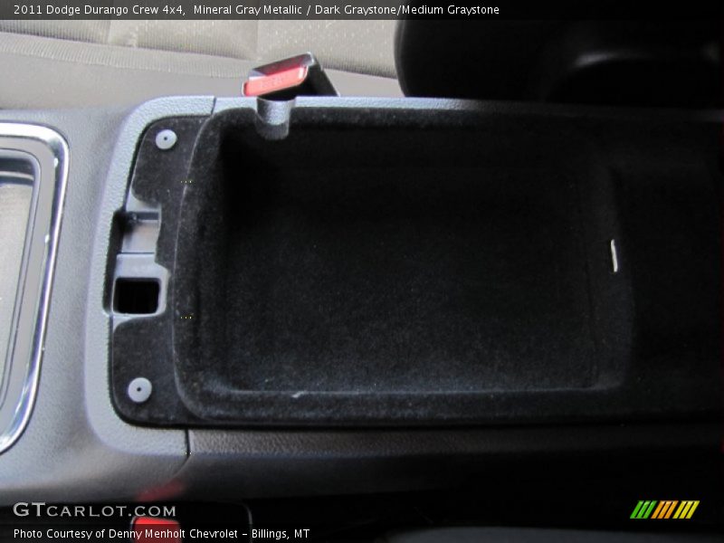 Mineral Gray Metallic / Dark Graystone/Medium Graystone 2011 Dodge Durango Crew 4x4