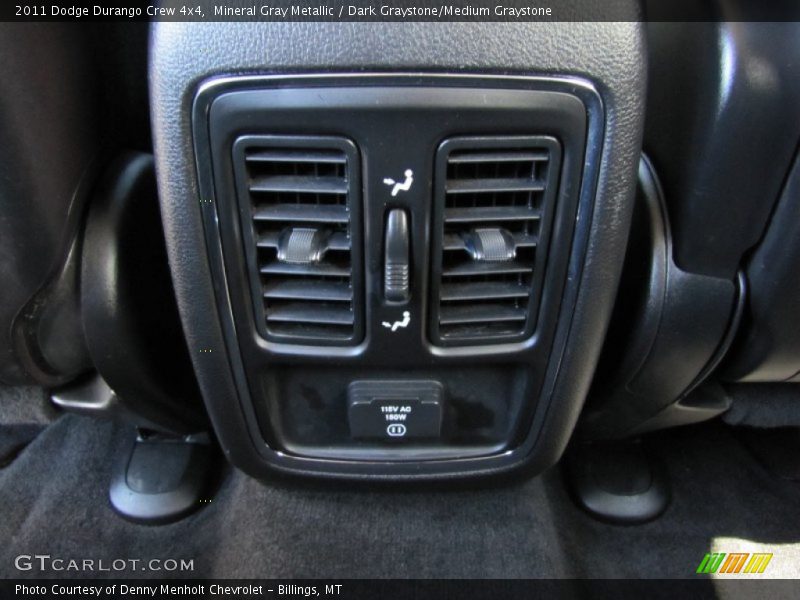 Mineral Gray Metallic / Dark Graystone/Medium Graystone 2011 Dodge Durango Crew 4x4