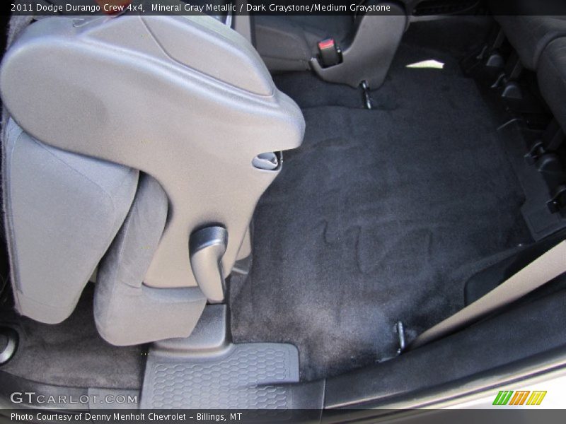 Mineral Gray Metallic / Dark Graystone/Medium Graystone 2011 Dodge Durango Crew 4x4