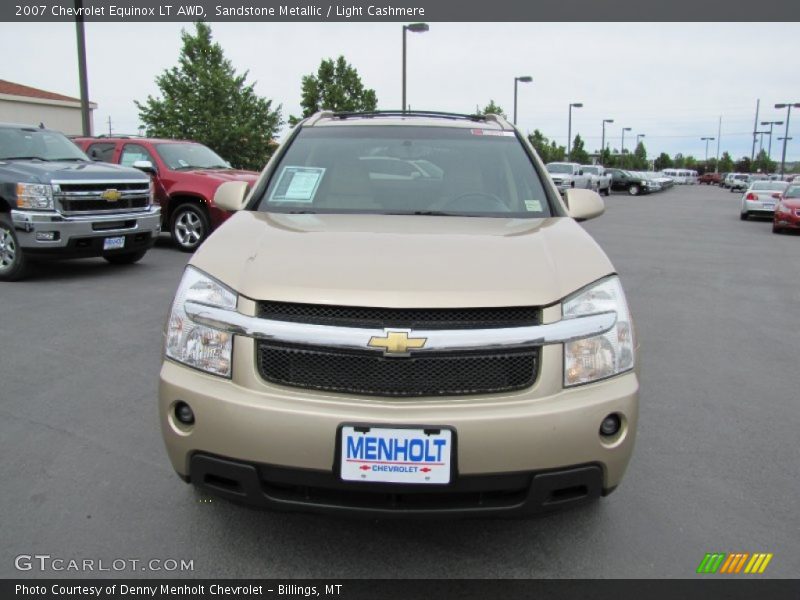 Sandstone Metallic / Light Cashmere 2007 Chevrolet Equinox LT AWD