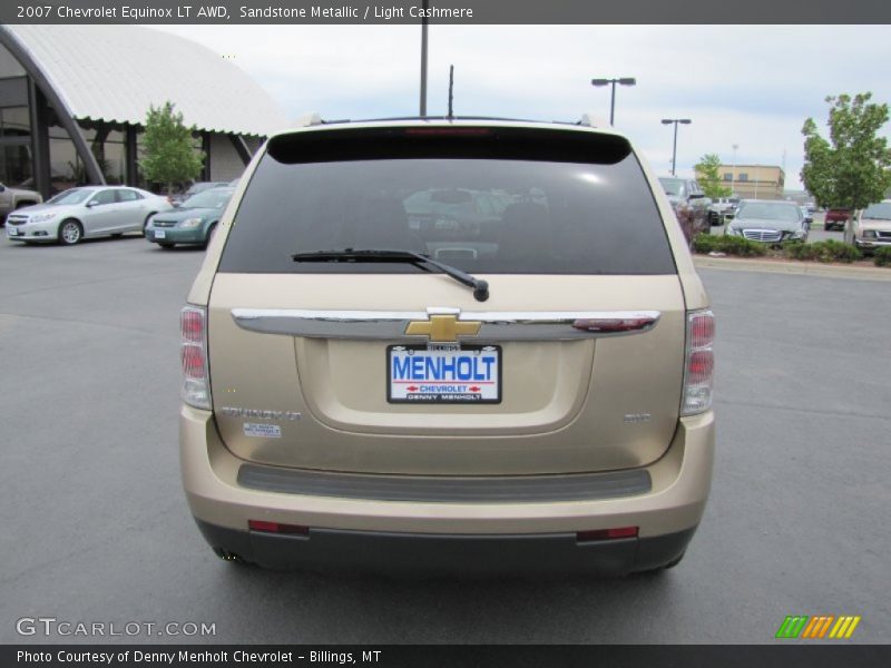 Sandstone Metallic / Light Cashmere 2007 Chevrolet Equinox LT AWD