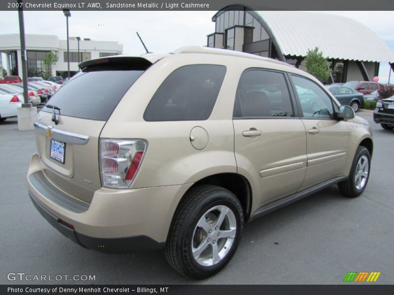Sandstone Metallic / Light Cashmere 2007 Chevrolet Equinox LT AWD
