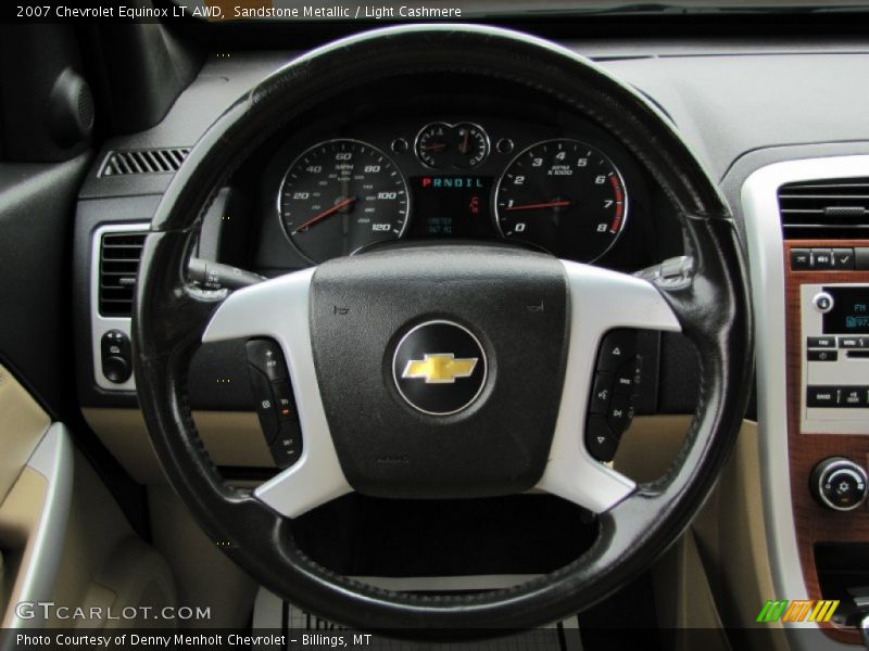 Sandstone Metallic / Light Cashmere 2007 Chevrolet Equinox LT AWD