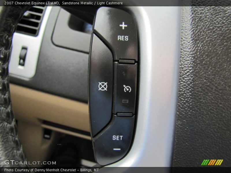 Sandstone Metallic / Light Cashmere 2007 Chevrolet Equinox LT AWD