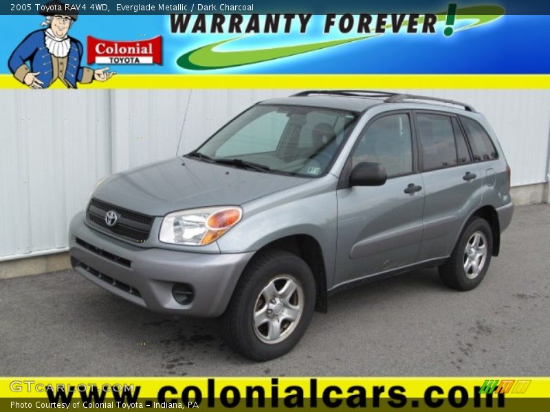 Everglade Metallic / Dark Charcoal 2005 Toyota RAV4 4WD