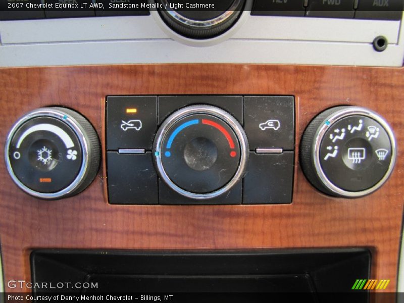 Sandstone Metallic / Light Cashmere 2007 Chevrolet Equinox LT AWD