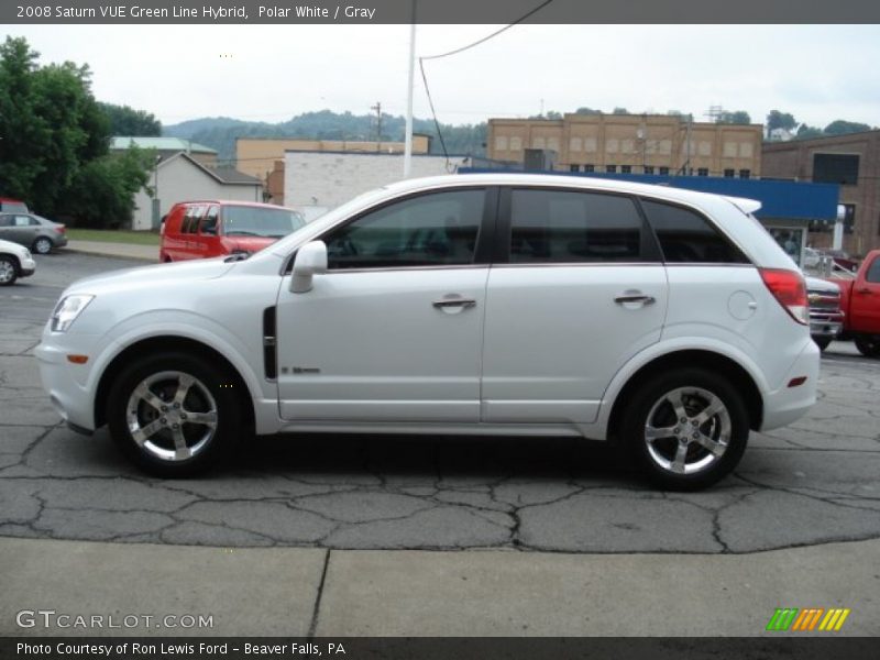 Polar White / Gray 2008 Saturn VUE Green Line Hybrid