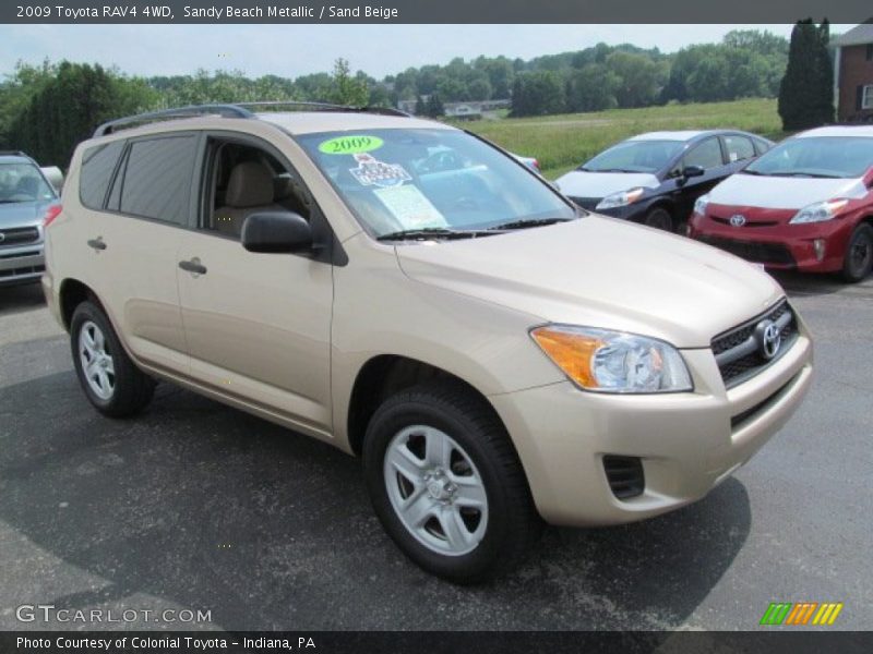 Sandy Beach Metallic / Sand Beige 2009 Toyota RAV4 4WD