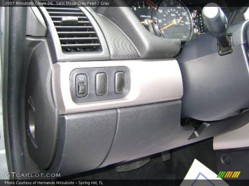 Satin Mesai Gray Pearl / Gray 2007 Mitsubishi Galant DE