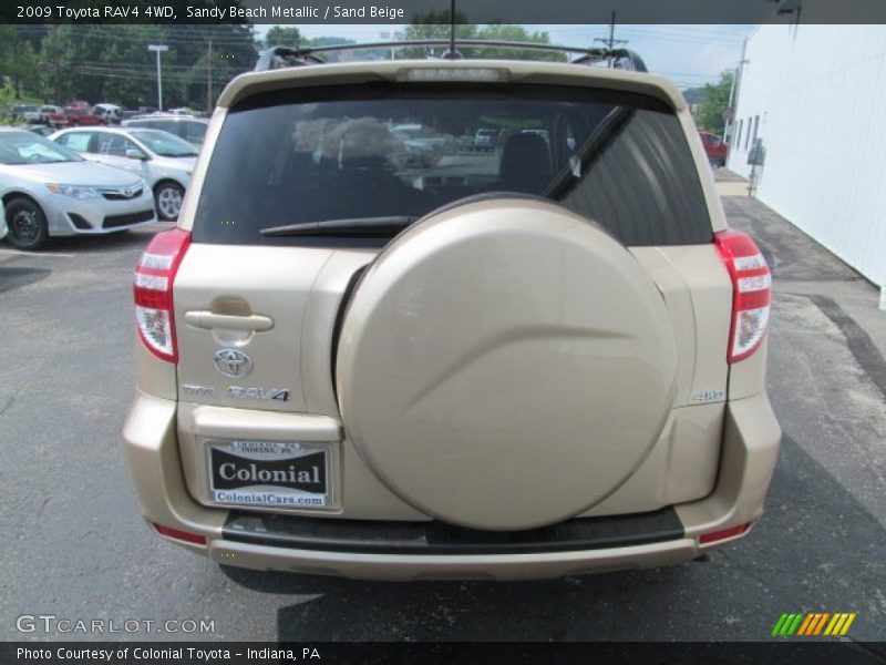 Sandy Beach Metallic / Sand Beige 2009 Toyota RAV4 4WD