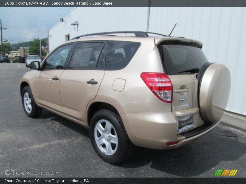 Sandy Beach Metallic / Sand Beige 2009 Toyota RAV4 4WD