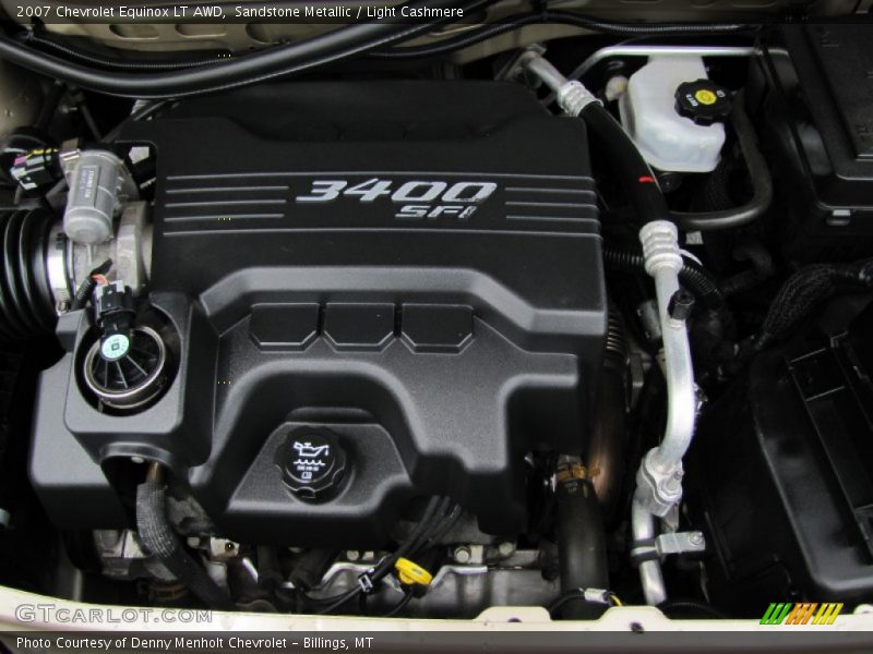Sandstone Metallic / Light Cashmere 2007 Chevrolet Equinox LT AWD