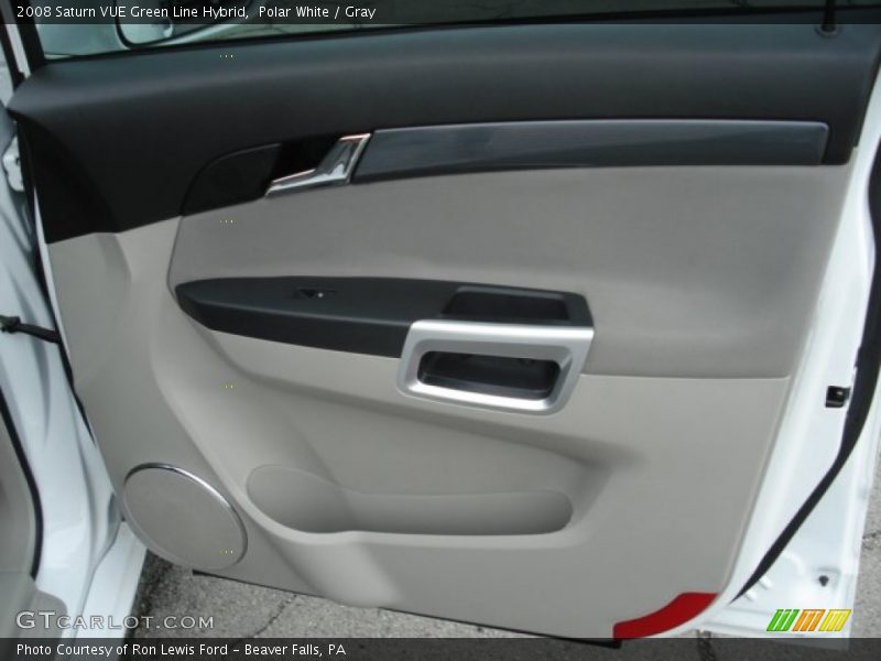 Polar White / Gray 2008 Saturn VUE Green Line Hybrid