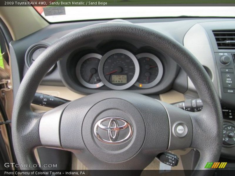 Sandy Beach Metallic / Sand Beige 2009 Toyota RAV4 4WD