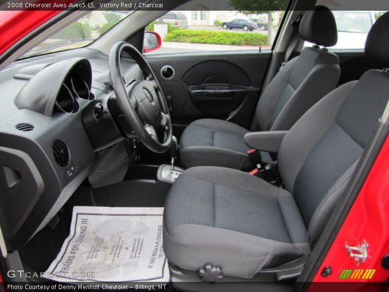 Victory Red / Charcoal 2008 Chevrolet Aveo Aveo5 LS