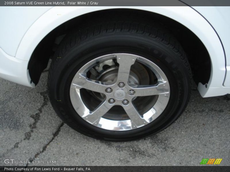 Polar White / Gray 2008 Saturn VUE Green Line Hybrid