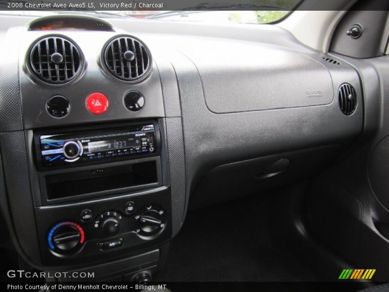 Victory Red / Charcoal 2008 Chevrolet Aveo Aveo5 LS