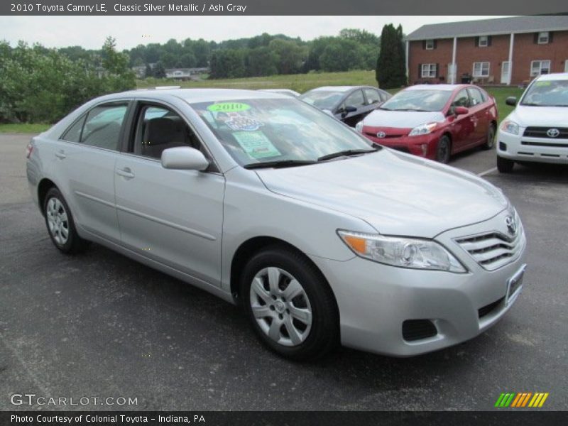 Classic Silver Metallic / Ash Gray 2010 Toyota Camry LE