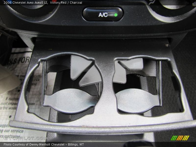 Victory Red / Charcoal 2008 Chevrolet Aveo Aveo5 LS